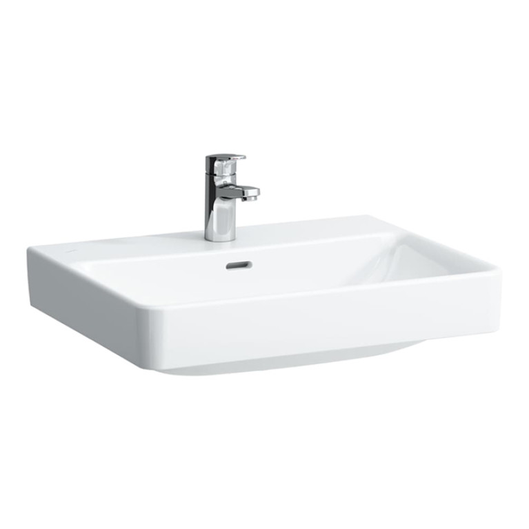 LAUFEN PRO S Раковина для установки на поверхность, 600x465x95 мм, отверстие для смесителя по центру, белый