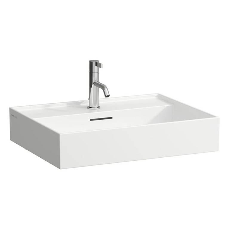 Laufen Kartell Раковина 600х460х120мм с 1 отв. под смеситель,  цвет: белый
