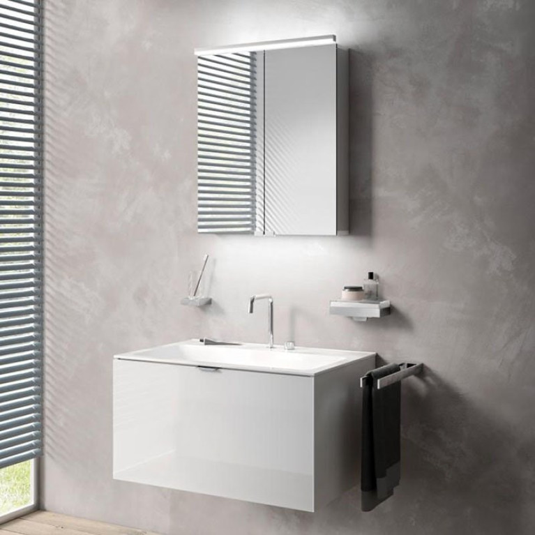 Emco Vanity units Раковина (мин. литье), 1200х522 мм, для тумб 9583 274 21 и 9583 275 21, с 1 отв., цвет белый (СО склада продаем с базой 9583 274 21)