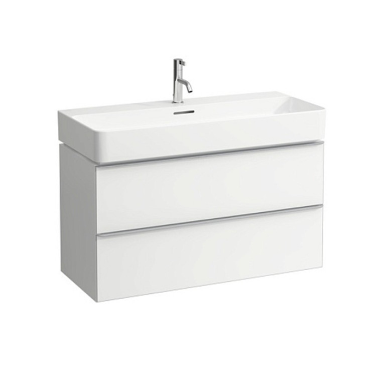 Laufen Case шкафчик 893x520x450 мм, 2 ящика, цвет белый матовый