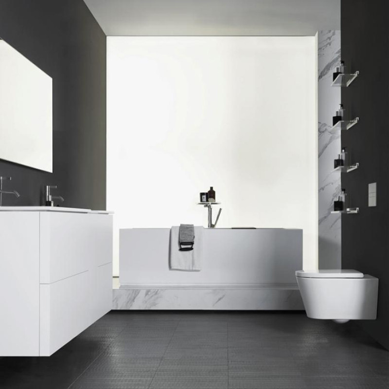 Laufen Kartell Сиденье с крышкой для  с микролифтом, съемное, цвет белый глянец
