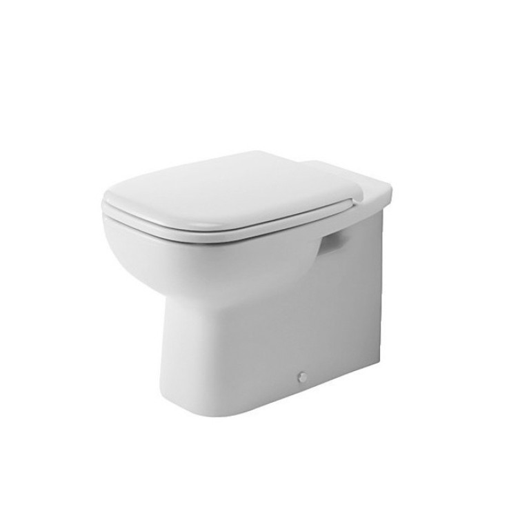Duravit D-Code Сиденье для унитаза, петли: пластик с микролифтом Цвет: Белый (Спец.цена из наличия)