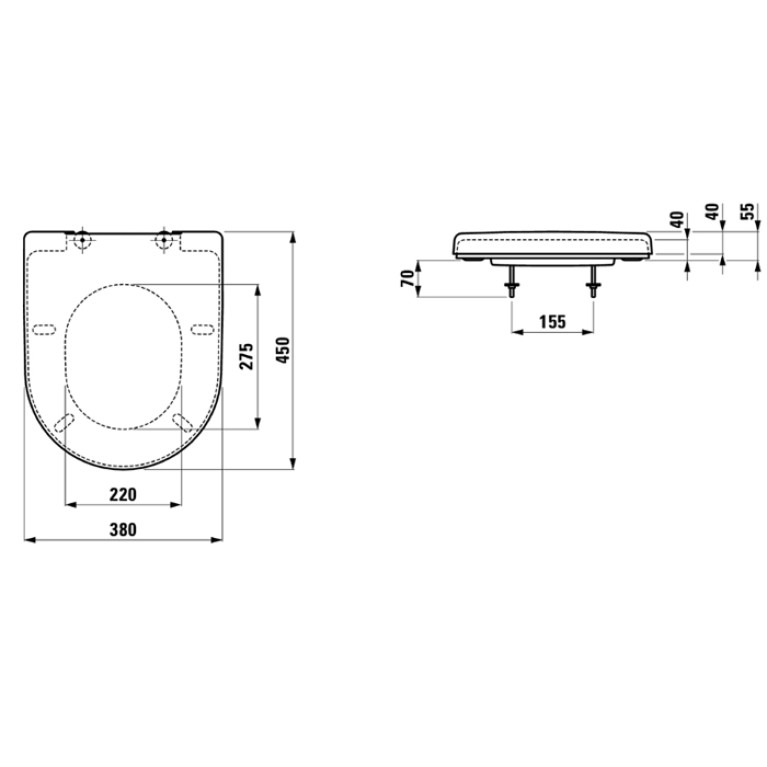 LAUFEN Pro Сиденье Special, антибакт покрытие, быстросъемн, для 2095.0-2/5, 2195.6-9, 2295.1, 2495.5-9, 2595.5-7, цвет белый/микролифт