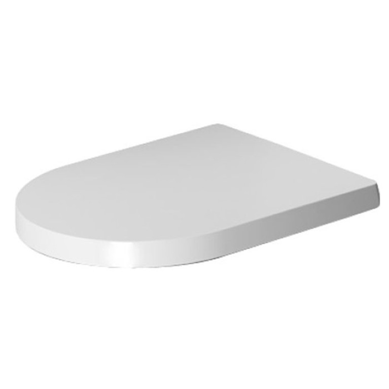 Duravit Me by Starck Сиденье для унитаза Compact и моноблок (253009 и 217009), цвет белый, петли нерж сталь, микролифт (Спец.цена из наличия)