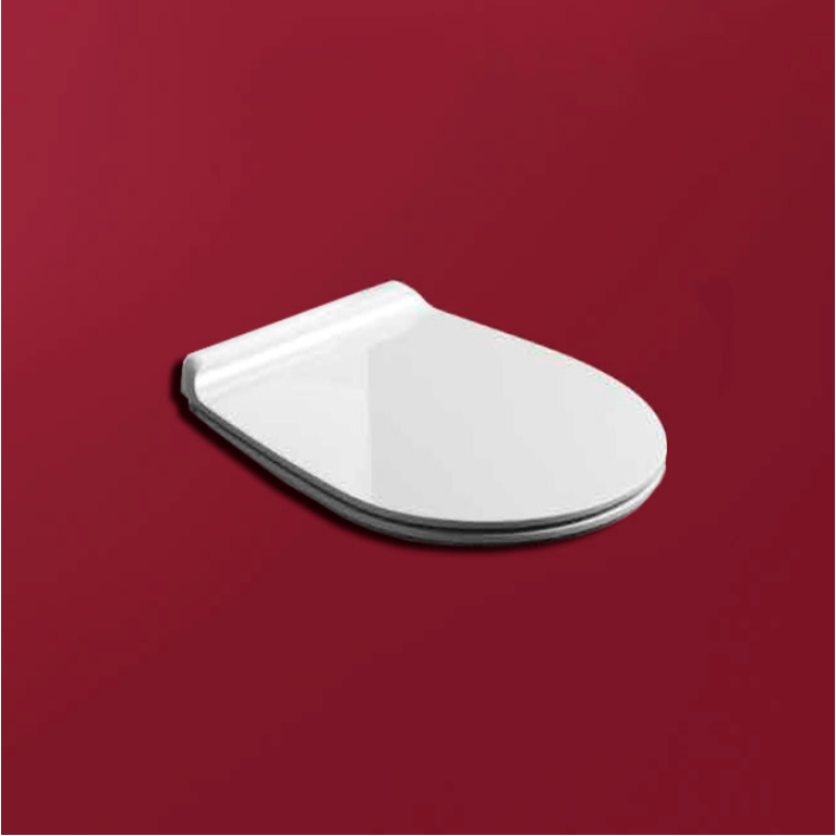 SIMAS Vignoni Сиденье для унитаза VI18/VI21/VI01,  с микролифтом, цвет белый/хром
