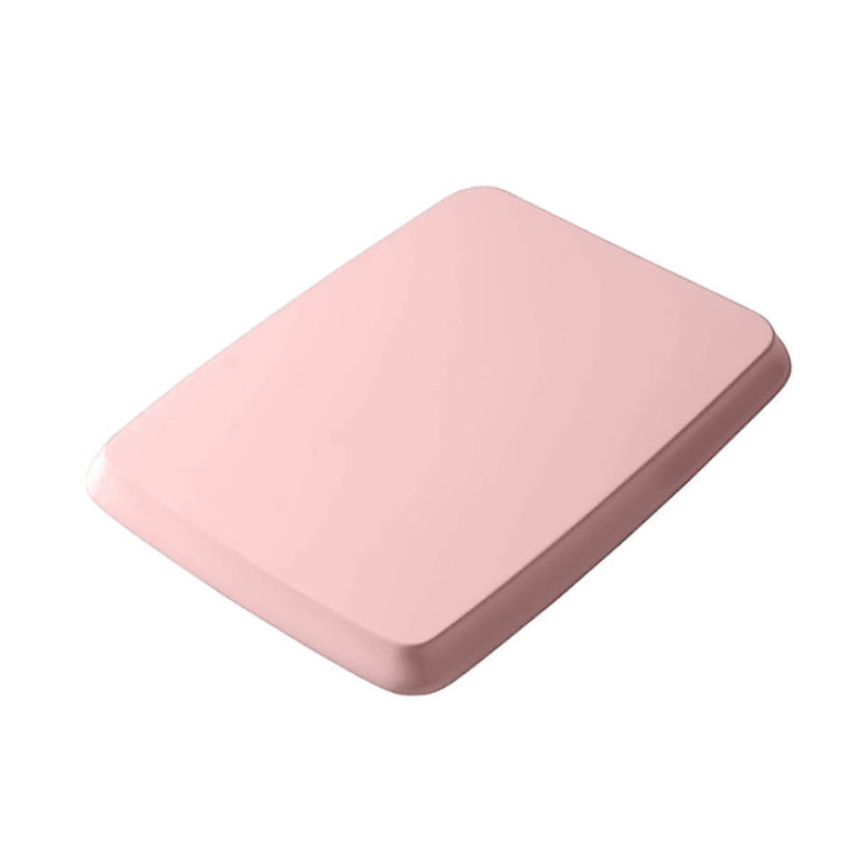 Artceram CIVITAS Крышка с сиденьем для унитаза, механизм soft-close, цвет: розовый/хром