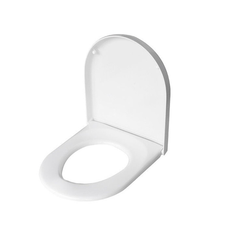 Duravit Starck 2  Сиденье для  унитаза , (для 253309, 212909)  петли сталь, микролифт, цвет: белый
