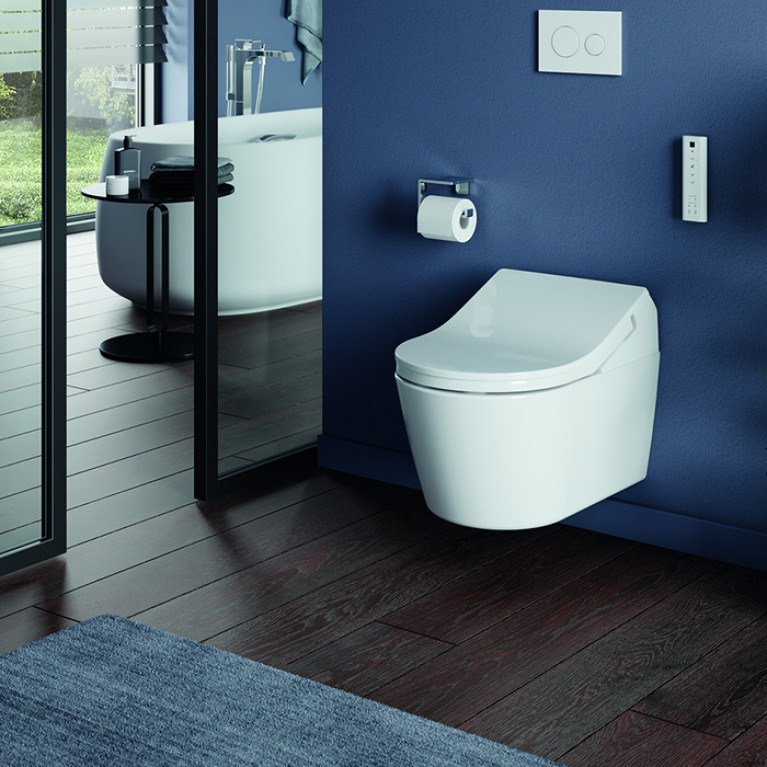 TOTO WASHLET RX EWATER+ Сиденье 383х579х146 мм, с дистанционным управлением, для унитаза CW542ERY, ,цвет: белый