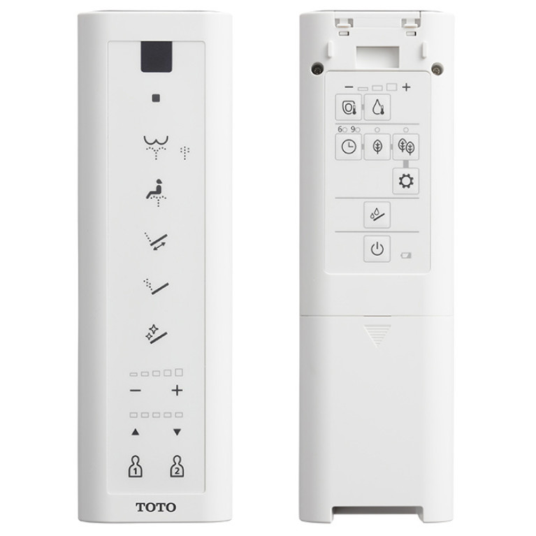 TOTO WASHLET RG Lite Сиденье-вошлет 383х540х130 мм, с пульт д/у, для унитазов CW553Y/552RY/762Y/761Y/763, цвет: белый (ОТКРЫТОЕ подключ. воды/электр)