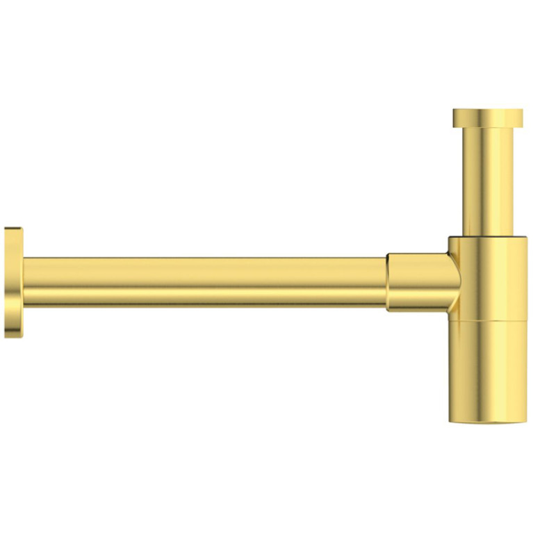 Ideal Standard Сифон G1 1/4 для умывальника PVD Brushed Gold