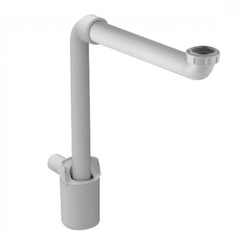 Duravit Сифон экономичный для мебели, 1 1/4, материал: пластик, цвет: белый (Спец.цена из наличия)