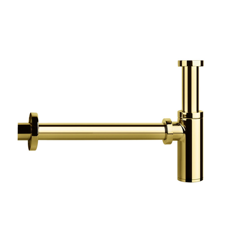 GESSI Сифон для раковины, круглый, цвет Gold PVD