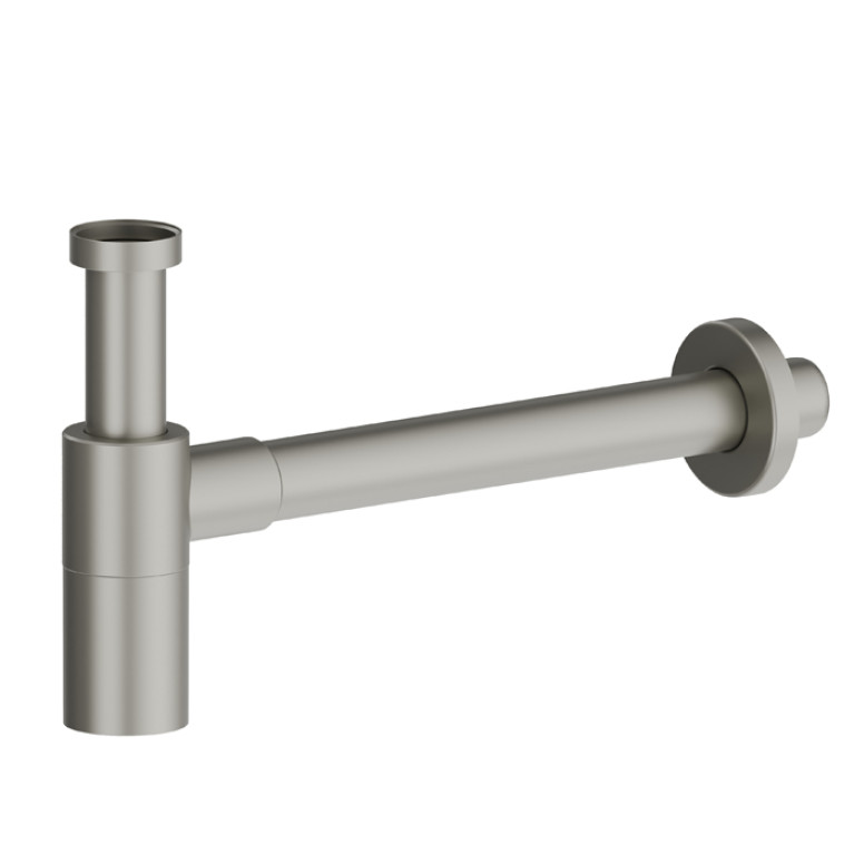 Newform  Сифон для раковины, регулируемый по высоте  D=32 мм - длина=300 мм, цвет:  titanium satin