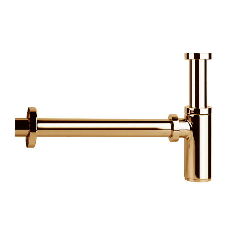 GESSI Сифон для раковины, круглый, цвет Copper PVD
