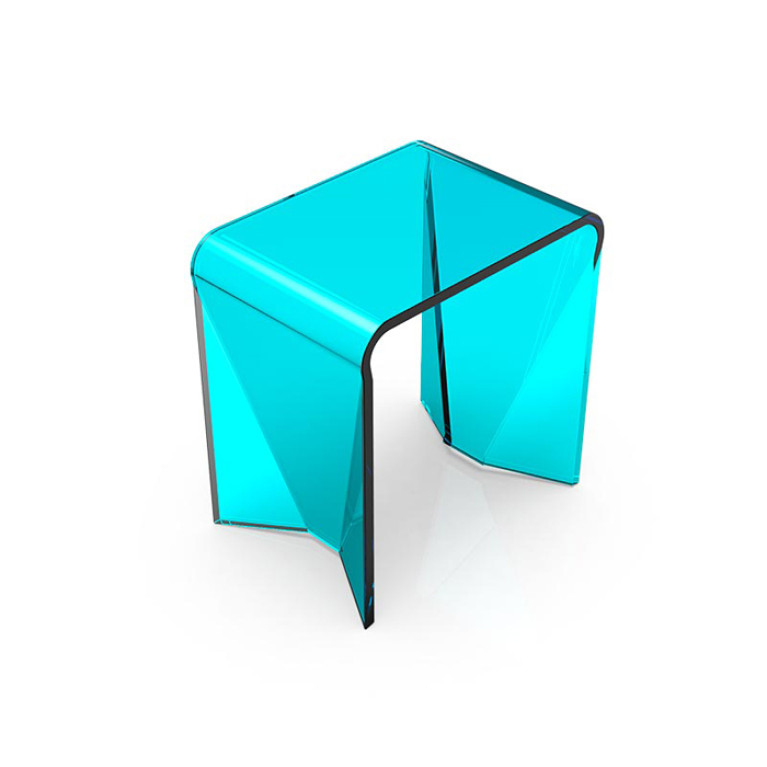 Knief Табурет отдельностоящий из полимерного материала, цвет Aquamarin Blue # 100