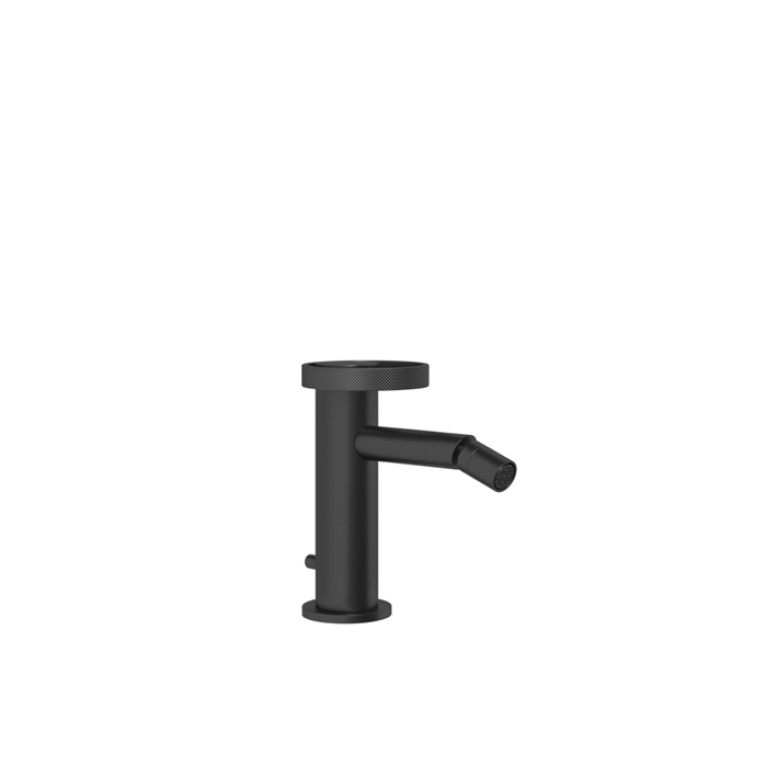 Gessi Anello Смеситель для биде на 1 отв.  с донным клапаном, цвет: Black XL