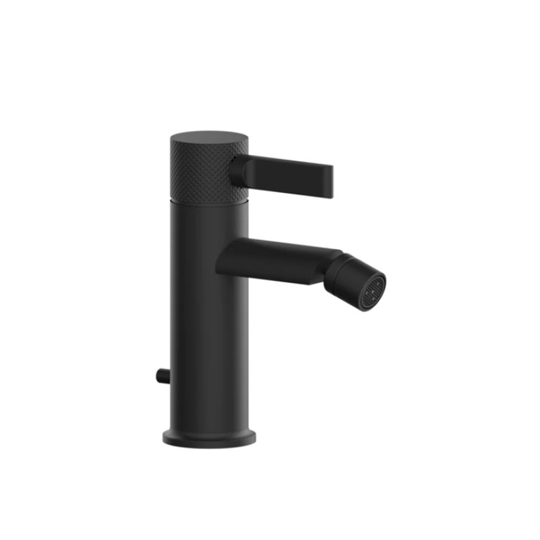 GESSI INCISO Смеситель для биде на 1 отверстие с донным клапаном Цвет: Black XL