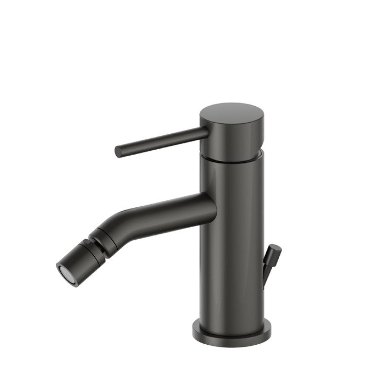Newform XT Смеситель для биде с донным клапаном, цвет: carbon satin