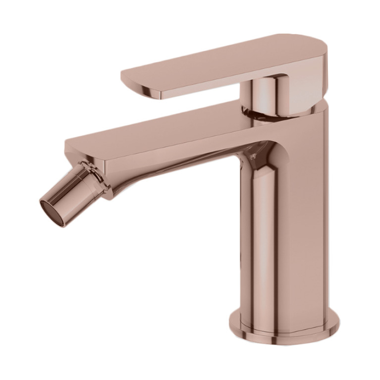 Newform Haka Смеситель для биде без донного клапана, цвет: PVD brushed copper bronze