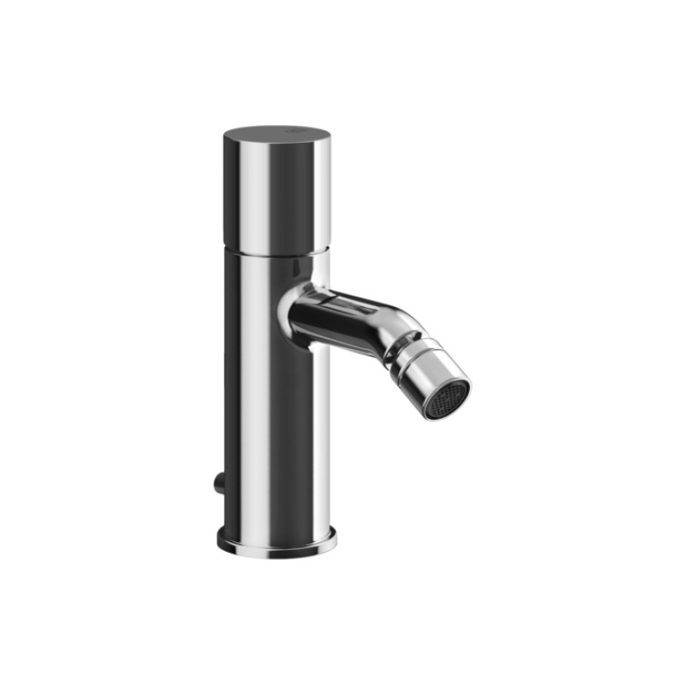 GESSI HABITO UNITO Смеситель для биде на 1 отверстие, однорычажный, в комплекте с донным клапаном, цвет хром