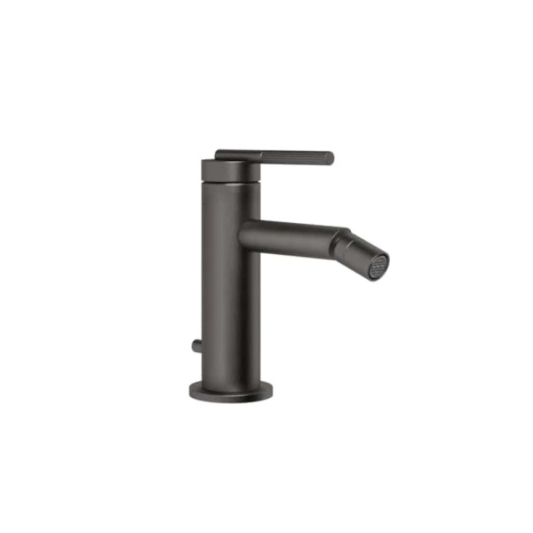 GESSI INGRANAGGIO Смеситель для биде на 1 отверстие, однорычажный , цвет Black Metal Brushed PVD