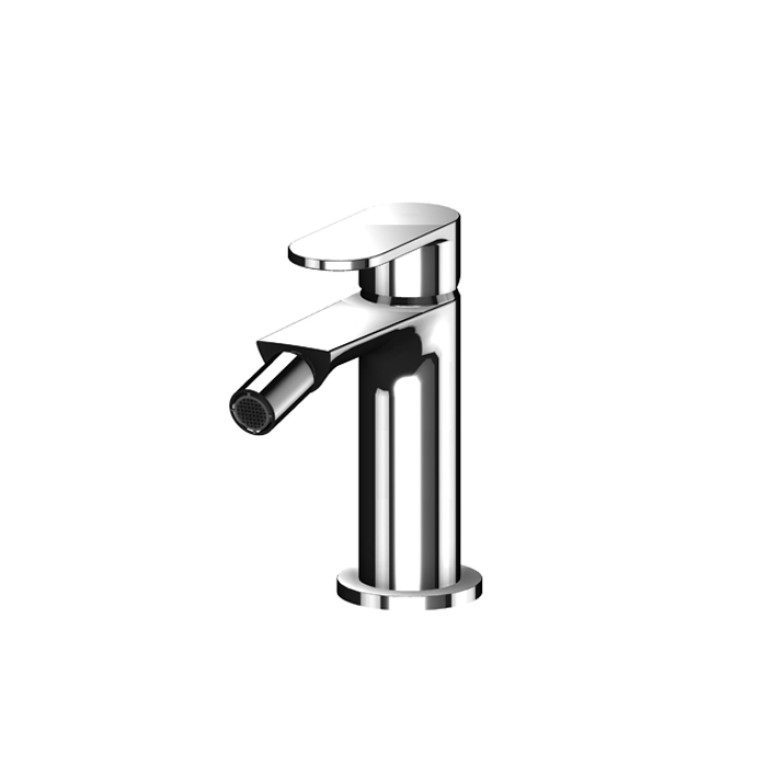 Gattoni H2Omix7000 Смеситель для биде  с донным клапаном, излив 108,8  мм цвет хром