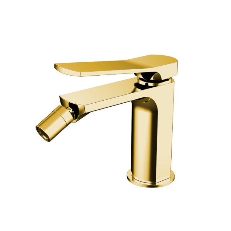 NEMO NM-1316-BG Смеситель для биде с донным клапаном BRUSH GOLD (БРАШИРОВАННОЕ ЗОЛОТО)