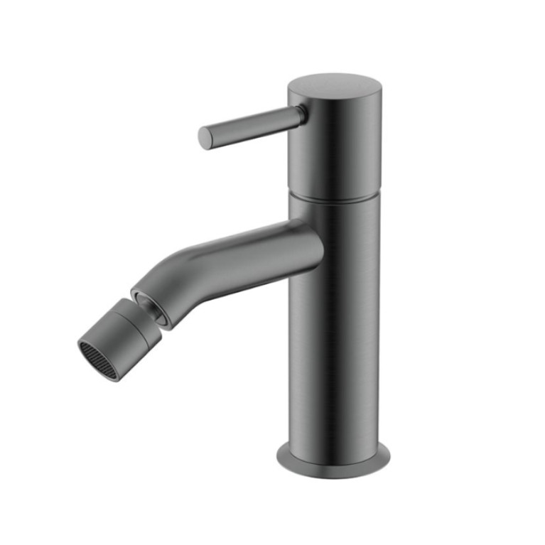 NEMO NM-2321BGM Смеситель для биде с донным клапаном BRUSH GUN METAL