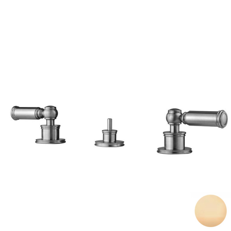 Bossini Liberty Смеситель для биде на 3 отверстия с заглушкой 1&rdquo;1/4, цвет: Brushed bronze matt