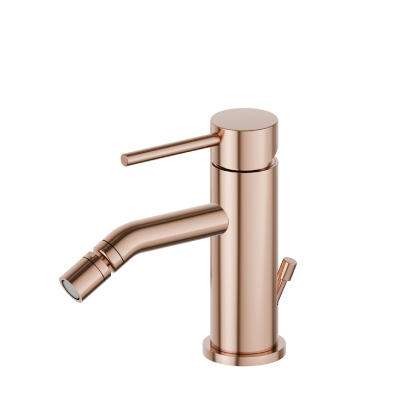 Newform XT Смеситель для биде с донным клапаном, цвет: PVD copper bronze