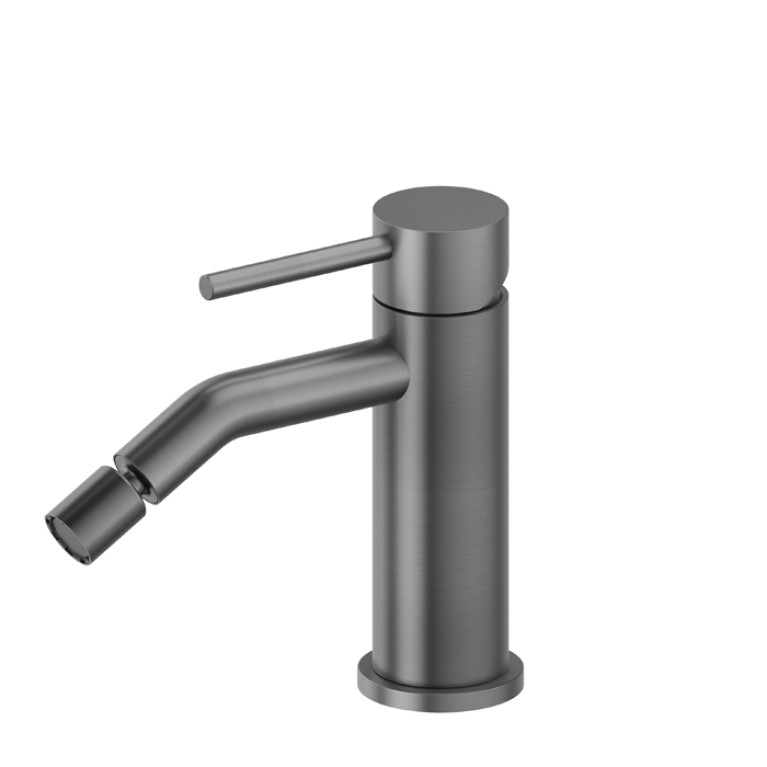 Newform X-Steel 316 Смеситель  для биде без донного клапана, цвет:   PVD brushed gun metal