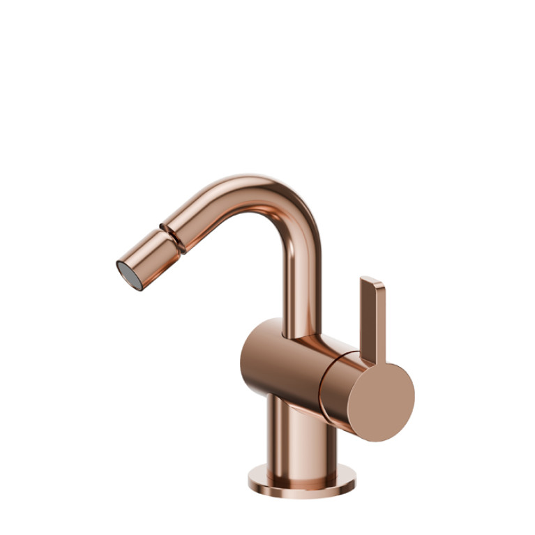 Newform Blink Chic Смеситель для биде с донным клапаном, цвет:  PVD copper bronze