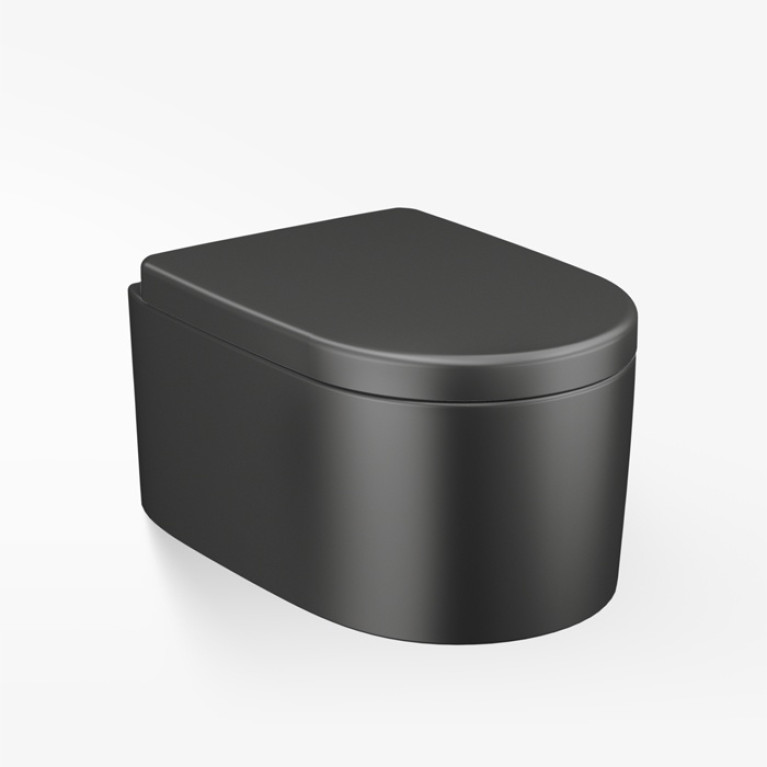 ARMANI ROCA ISLAND Смеситель для биде на 2 отверстия, с хромированным донным клапаном, цвет Nero