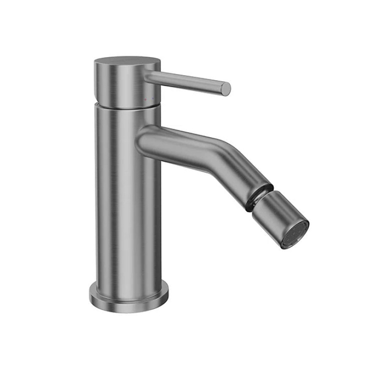 Kerama Marazzi Смеситель для биде ETERNA однорычажный, c донным клапаном 3/8&rdquo;, нержавеющая сталь