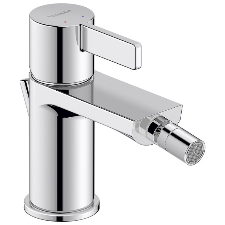 Duravit D-Neo Смеситель для биде, на 1 отв., с донным клапаном цвет: хром
