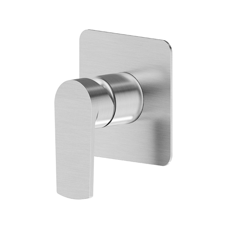 Newform Haka Внешняя часть механического смесителя на 1 поток, цвет: PVD brushed stainless steel