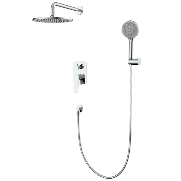NEMO NM-1352CR Душевой набор Настенный смеситель для душа(скрытый монтаж) на 2 потока