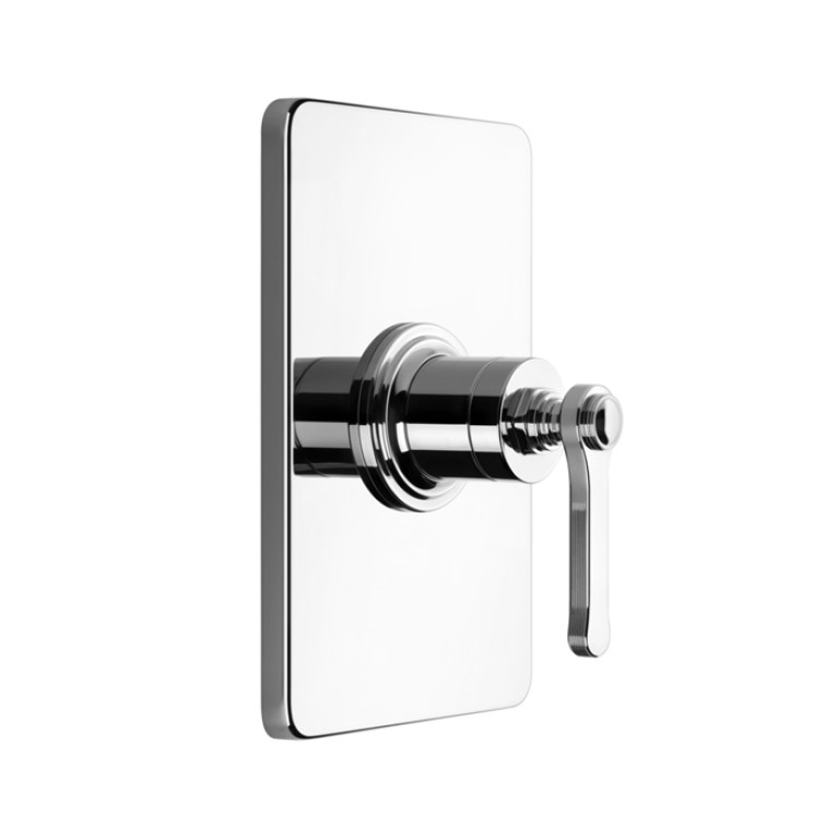 GESSI VENTI20 Смеситель встраиваемый, однорычажный, внешняя часть, цвет хром
