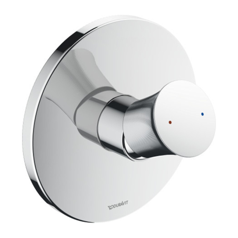 Duravit White Tulip Смеситель для душа, на 1 источник, встраиваемый, с обр клапаном (внешние части) цвет: хром