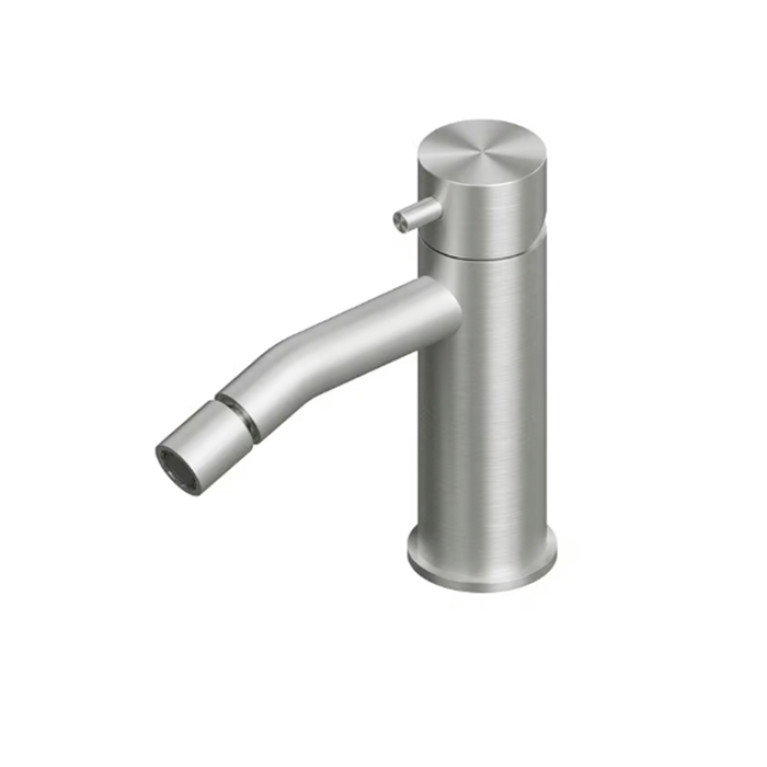 QuadroDesign SOURCE 1235AS Смеситель для биде на 1 отверстие, цвет Brushed Stainless Steel