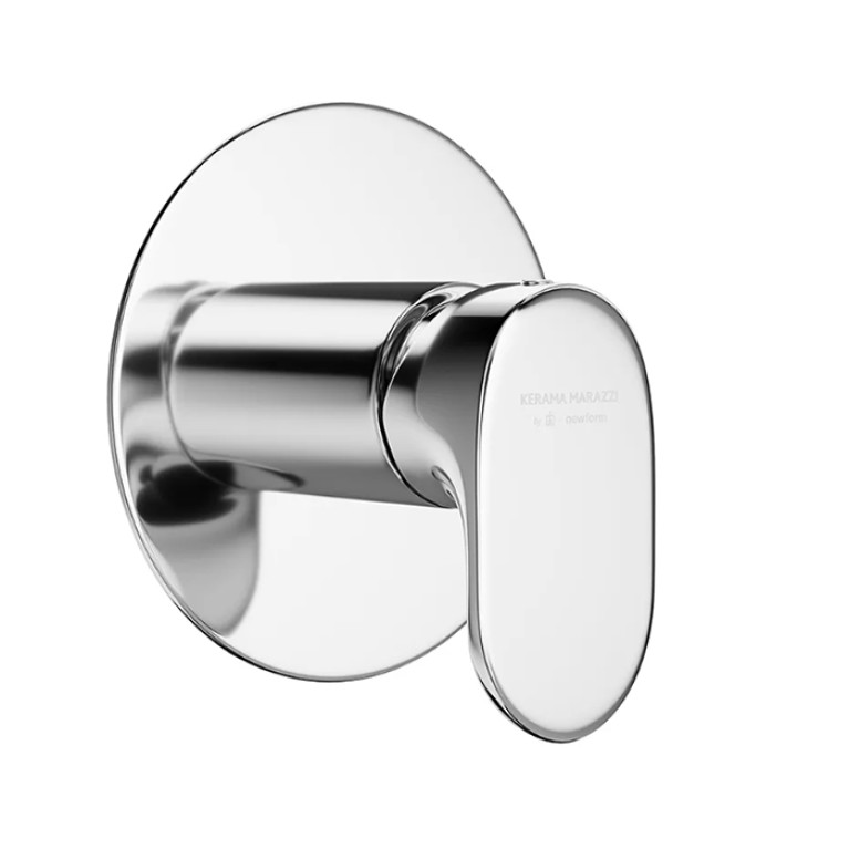 Kerama Marazzi Встроенный однорычажный смеситель  OLE для душа на 1 источник,  хром