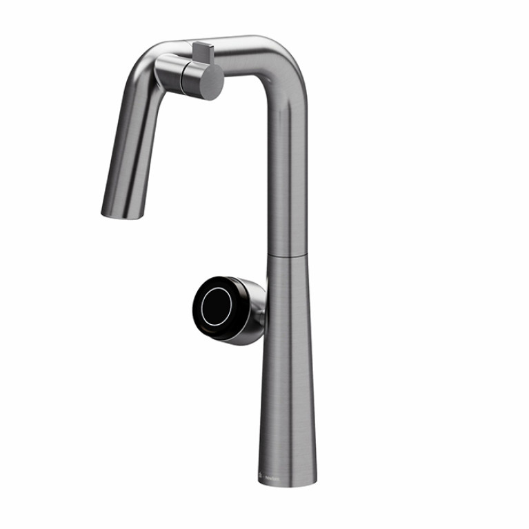 Newform Alkimia Смеситель для кухни, на 1 отв.,  с системой фильтрации, цвет: PVD Br. Stainless Seel