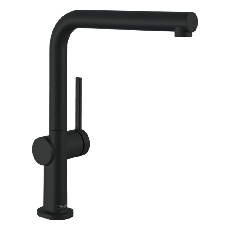HANSGROHE TALIS M54 Смеситель для кухни на 1 отверстие, однорычажный, цвет черный матовый
