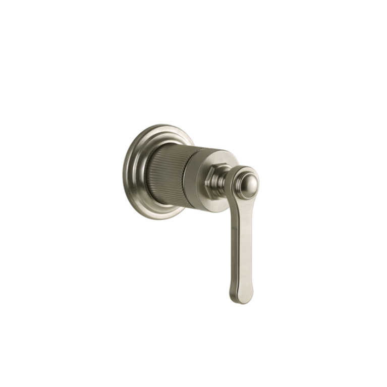 GESSI VENTI20 Смеситель встраиваемый, однорычажный, внешняя часть, цвет Finox Brushed Nickel
