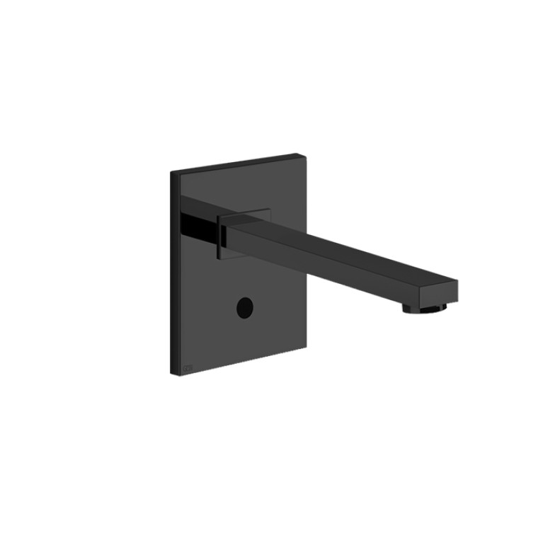 GESSI RETTANGOLO Смеситель для раковины настенный, электронный, внешняя часть, цвет Black XL