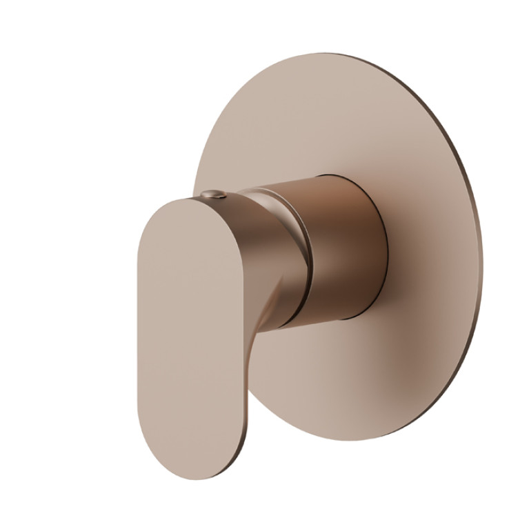 Newform Linfa II Внешняя часть смесителя для раковины, цвет:  copper satin