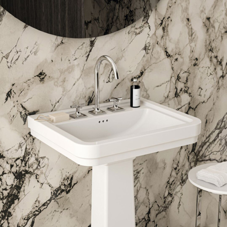 Ideal Standard Joy Neo Смеситель для раковины, на 3 отв, с донным клапаном, цвет: хром