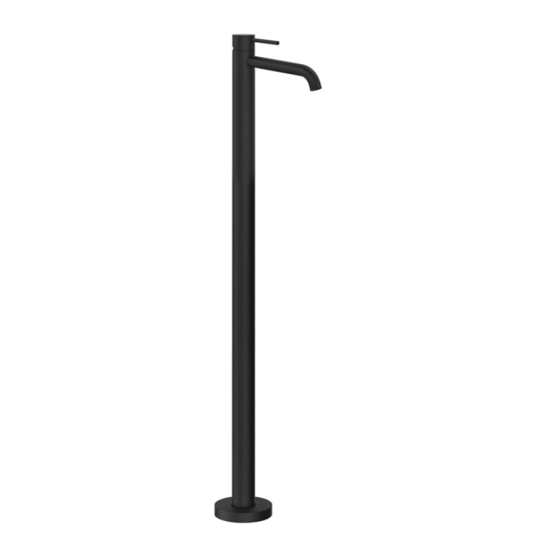 GESSI 316 FLESSA Смеситель для раковины напольный, однорычажный, внешняя часть, цвет Black XL