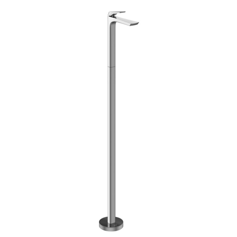 GESSI  VENTAGLIO Внешняя часть напольного смесителя для раковины, цвет: хром