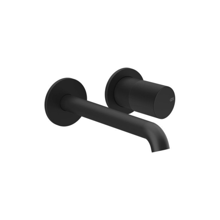 GESSI HABITO UNITO Смеситель для раковины настенный встраиваемый, однорычажный, цвет  Black XL